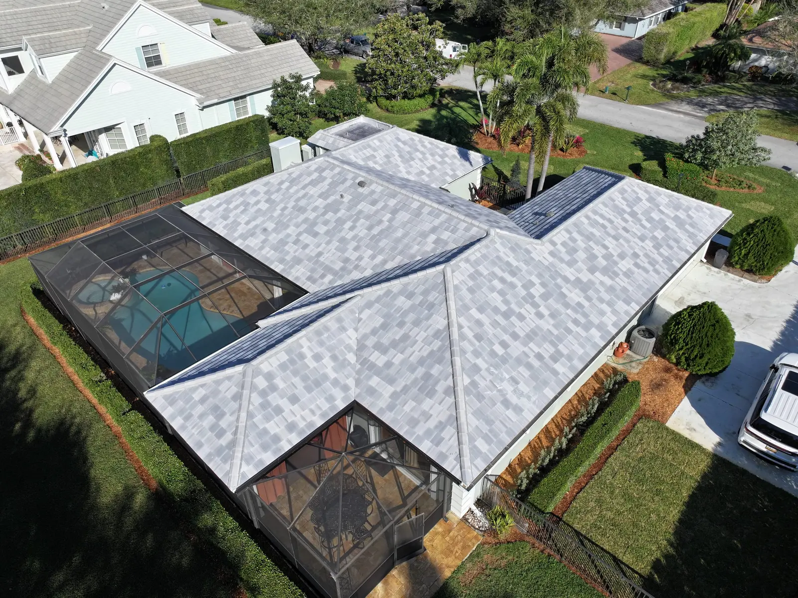 South Florida roofing project by Millennium Makeover